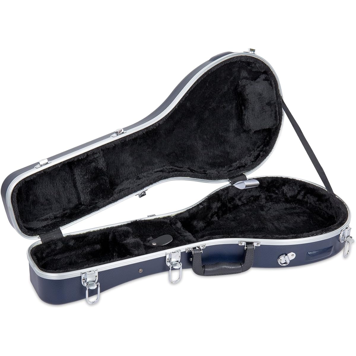 Crossrock ABS Molded Style Mandolin Hard Shell Case Blue (CRA861MABL)