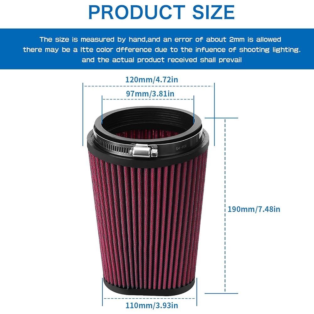 Air Filter Cleaner YA-3502 2GU144510000 for Yamaha Banshee 350 YFZ350 YFZ350LE YFZ350SE YFZ350SP 1987-2006