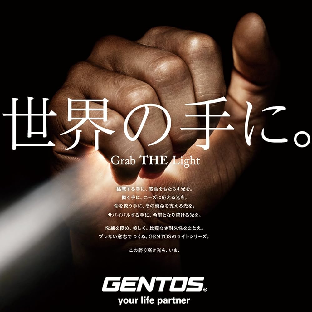 GENTOS Waterproof LED Headlight USB Rechargeable [Brightness 300 Lumens/Practical Lighting 6 Hours/Water Resistant] GH-001RG Compliant with ANSI Standards