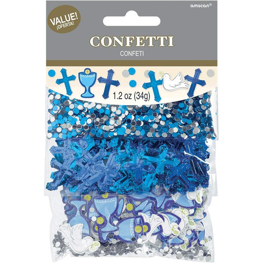 Amscan International Amscan 360322 Party Confetti Embossed/Printed 1 Pack Communion Day
