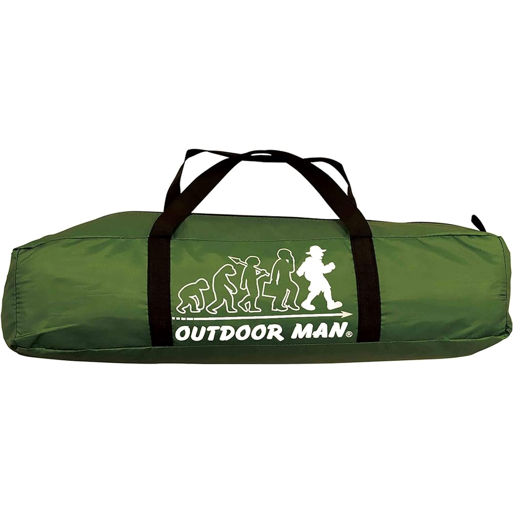 OUTDOOR MAN DOME TENT+ KOTT-003G | BBQ Outdoor Glamping Blackout Silver Coating | Easy to assemble, for 1 to 2 people