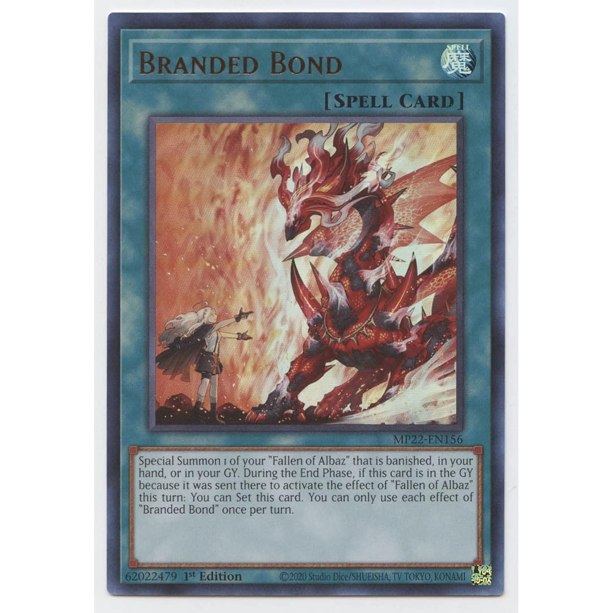 Brand Bond - MP22-EN156 - Ultra Rare - 1st Edition.