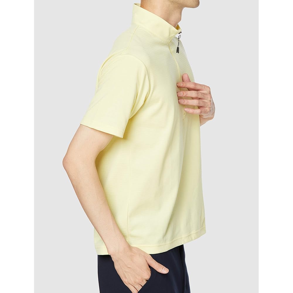 [Mizuno] Outdoor Travel & Walking Wear (Go to) Dry Vector Zip Short Sleeve Shirt B2MA0061 Men's