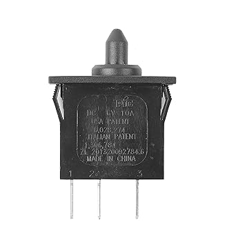 JONATURE Plunger Type Accelerator Foot Switch Peg Perego John Deere Gator HPX Gaucho Rockin Vespa Scooter Polaris Slingshot Kids Passenger Car Replacement Switch Parts