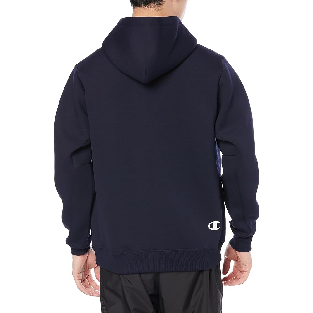 [Champion] Parka Long Sleeve WRAP-AIR Stretch Thermal Script Logo Hoody Jacket Men's Sports C3-YS102