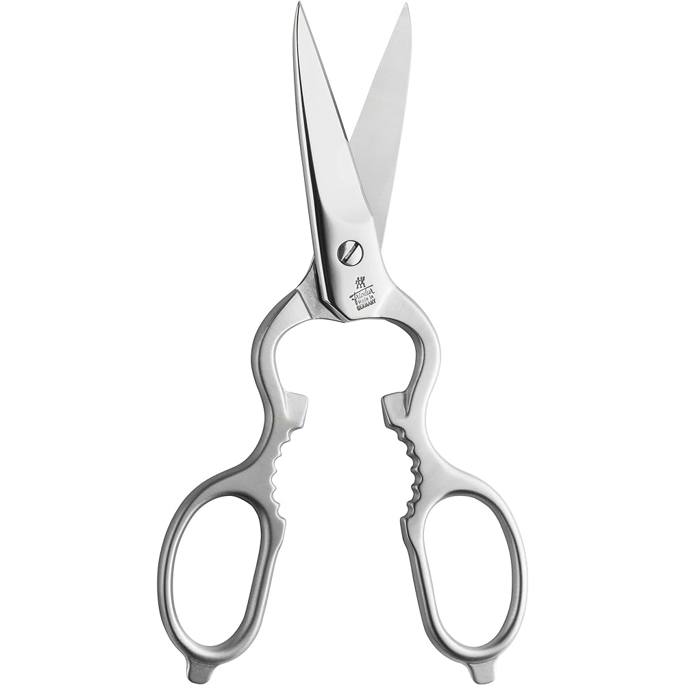 Zwilling "Classic Cooking Scissors Satin" Stainless Steel Kitchen Scissors Made in Germany [Authorized Japanese Product] 43923-200