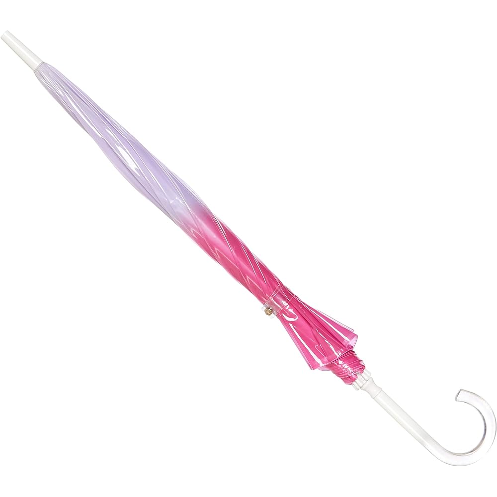 [Moonbat] FULTON Birdcage Gradient Color Women's Rose Pink Japan Total Length: 92.5cm Diameter: 88cm Handle: 16.5cm (FREE Size)