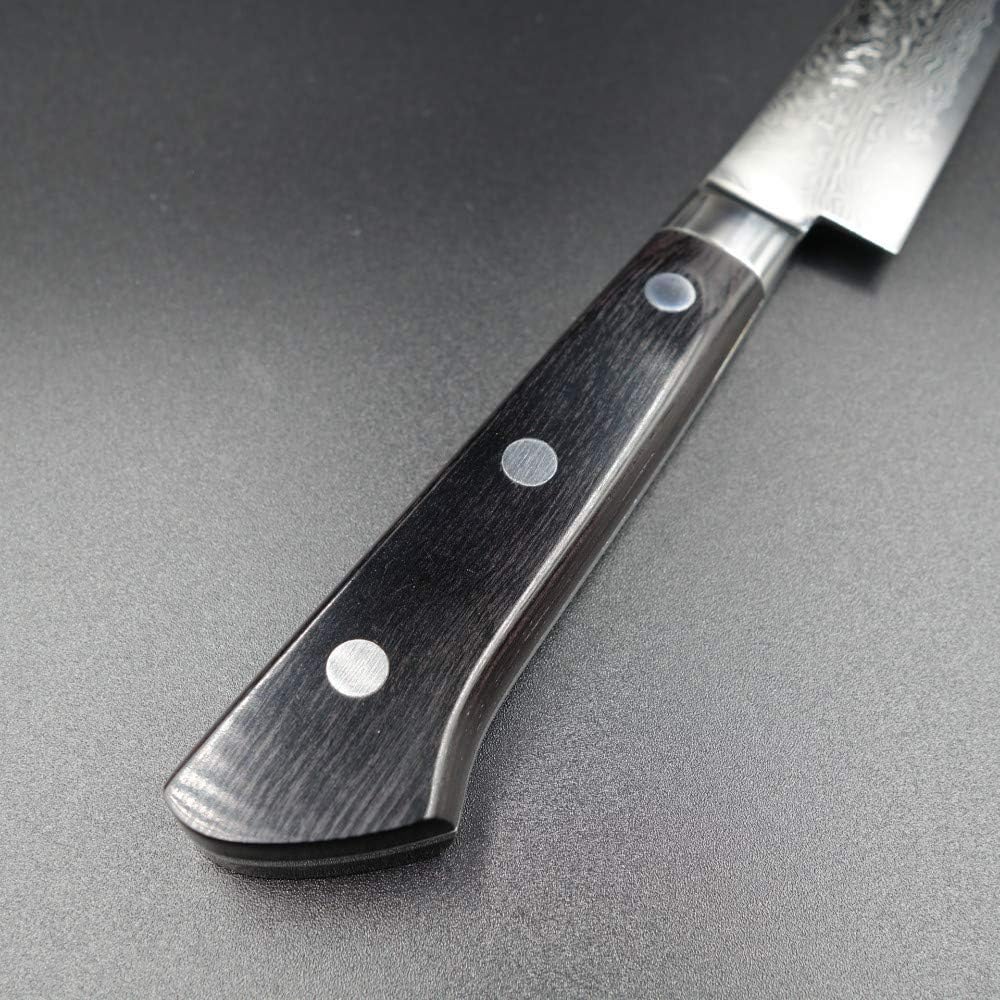 Brahma Unryu Petty Knife 135mm 63 Layer Damascus VG10 Echizen Uchibana BU-115