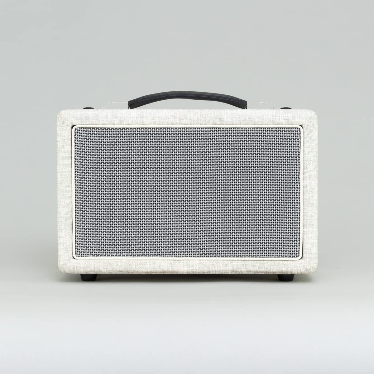 Louis LBA-10 Milky White Bass Amplifier 10W Milky White Compact Height 14cm Width 30cm Small White Louis