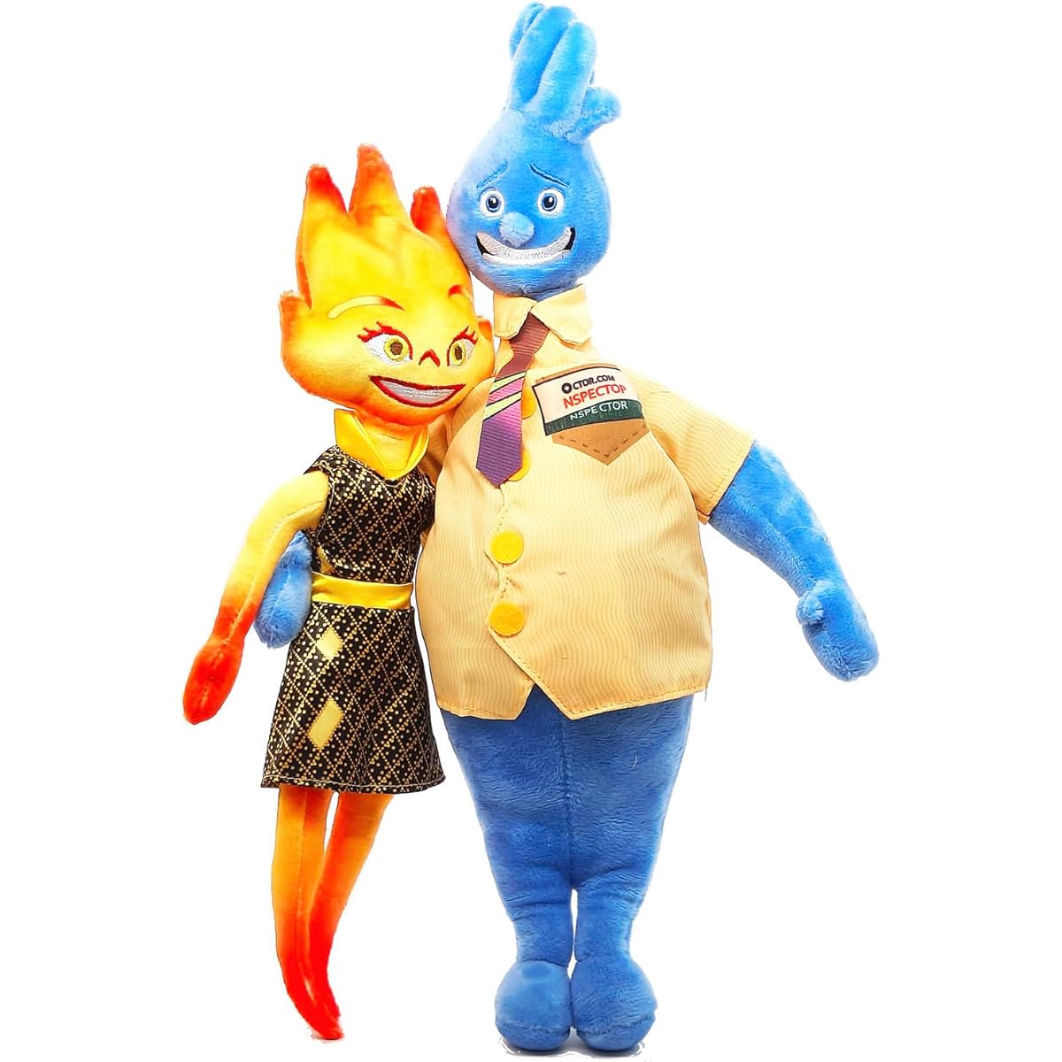 Nenzhu - 12" Elemental Plush - 2 Pieces Elemental Toy: Elemental Pixar Great Gift for Boys and Girls Ages 3 and Up (2 Pieces)