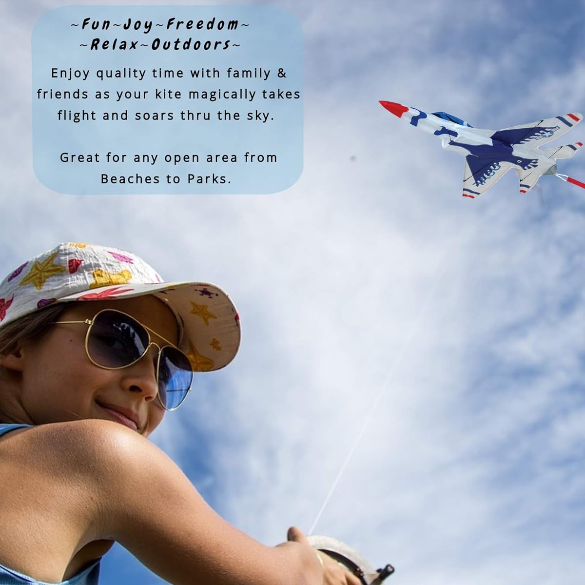 3d Jet Kite – f16 Thunderbird