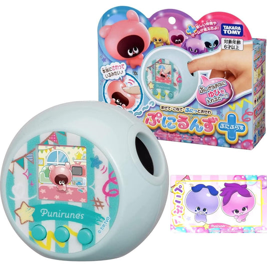 TAKARA TOMY [Pekopuni password included] Puniruns Puni Plus Pastel Mint