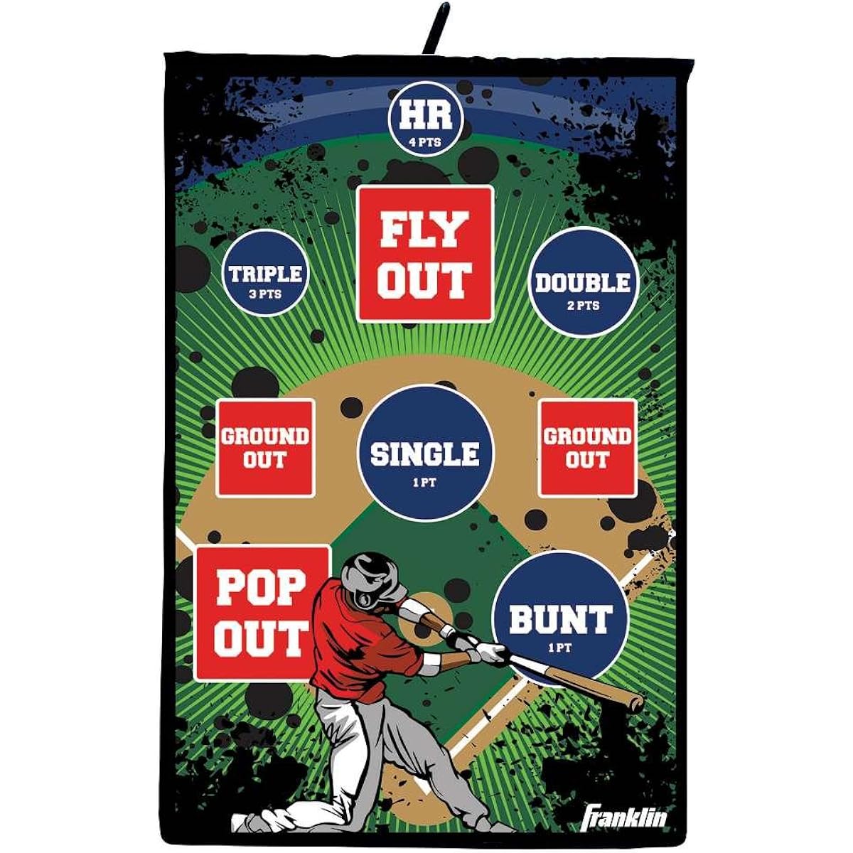 Franklin Sports Baseball Target Indoor Pitch Set, 36-inches X 24-inches