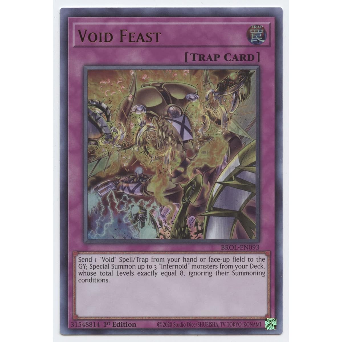 Void Feast - BROL-EN093 - Ultra Rare - 1st Edition