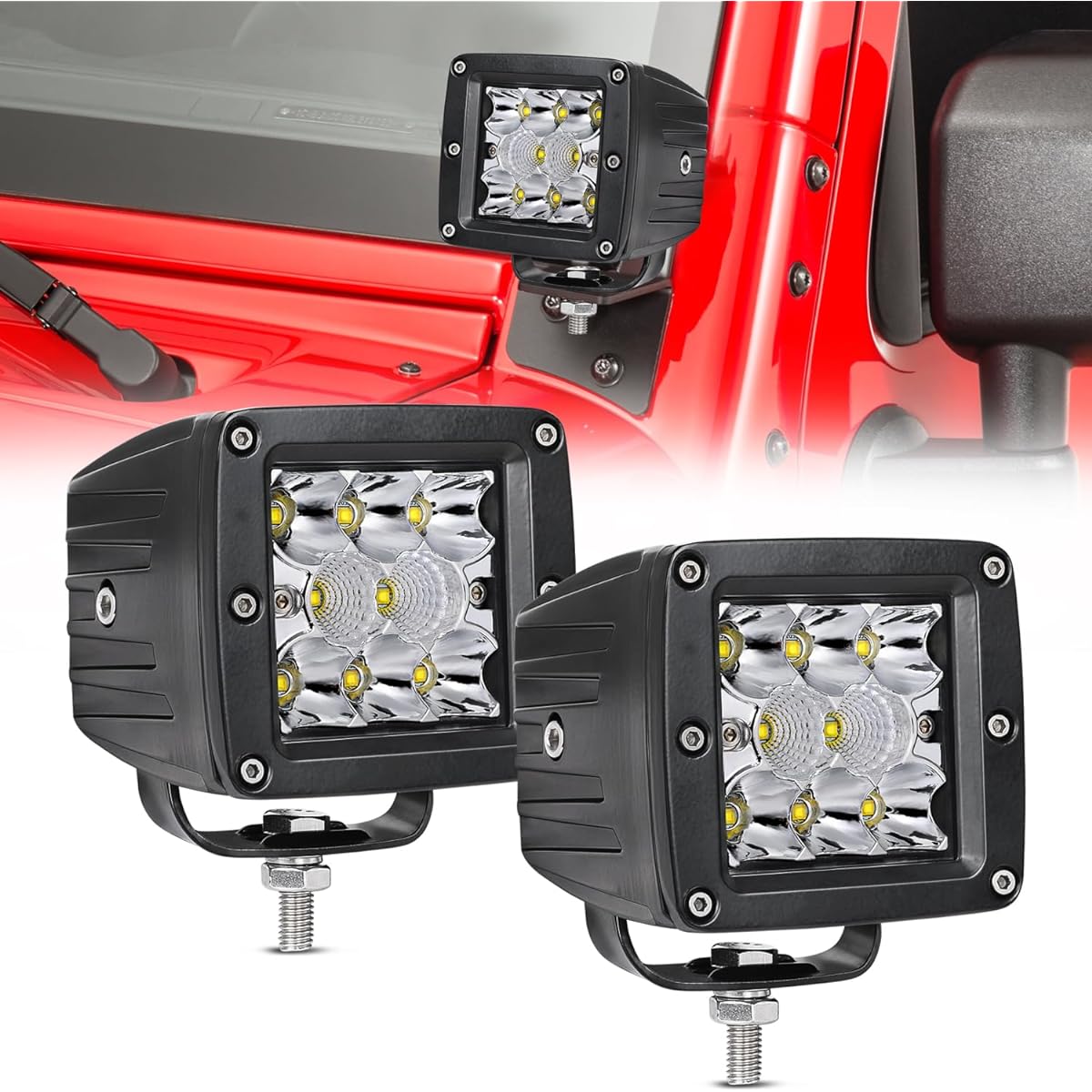 Niking Auto 4 inch LED cube