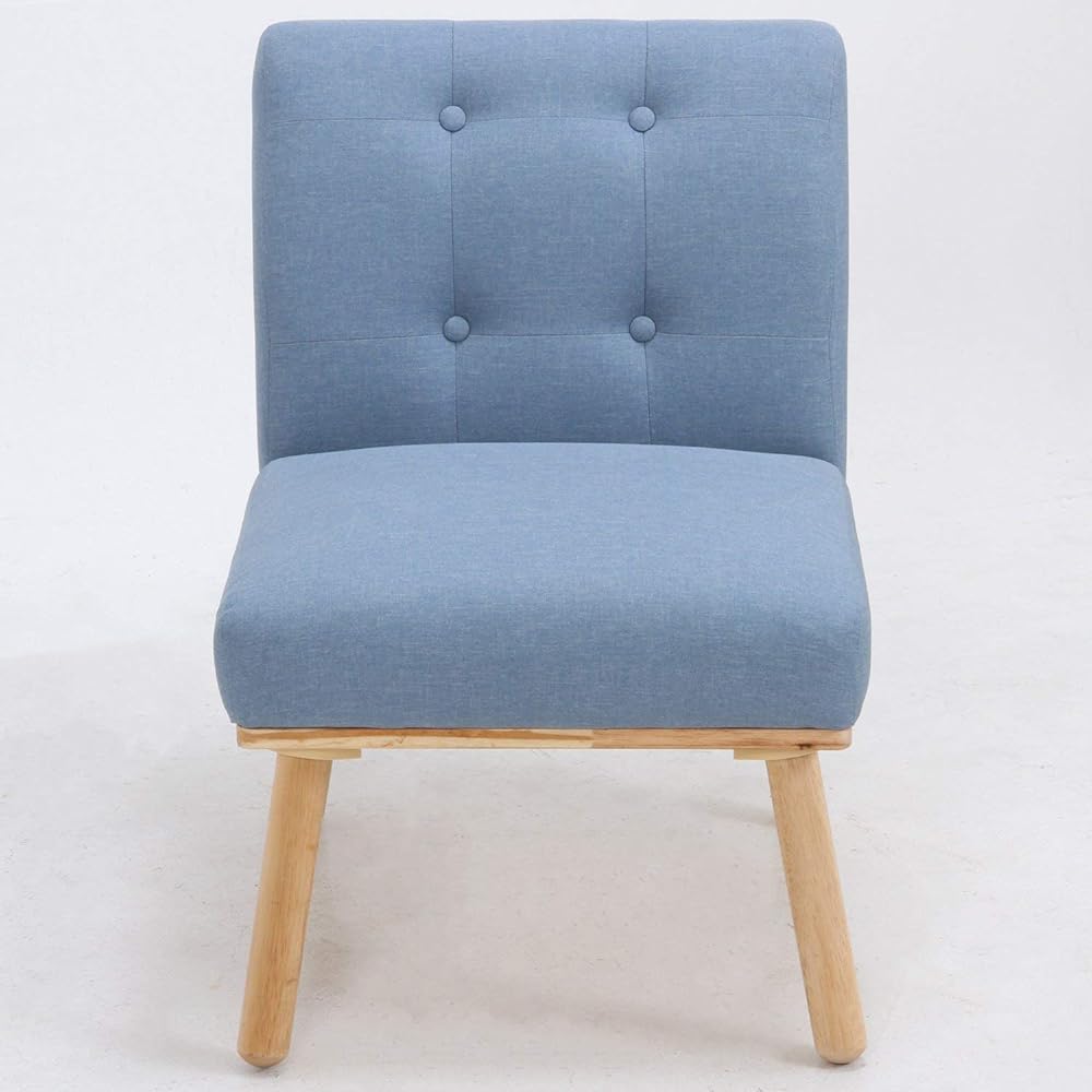 Fuji Boeki 1 Seater Sofa Width 54cm Blue Fabric Natural Signature Heml 37026