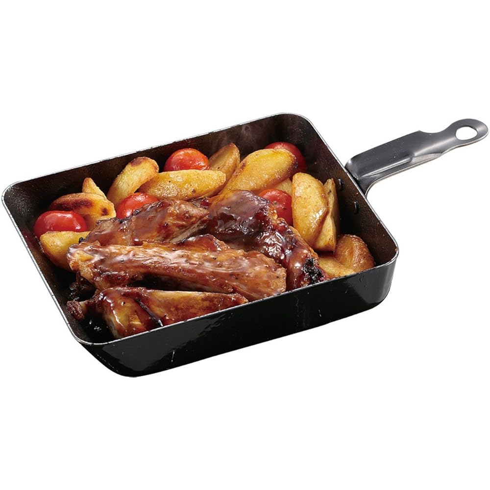 Captain Stag Fiberline Square Grill Pan