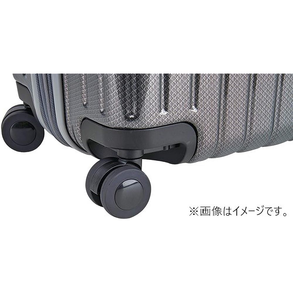 CAPTAIN STAG Suitcase Carry Case Carry Bag Ultra Light TSA Lock Double Wheel 360 Degree Rotation Quiet Double Zipper Type S/M/L Size Partir UV-64~UV-84