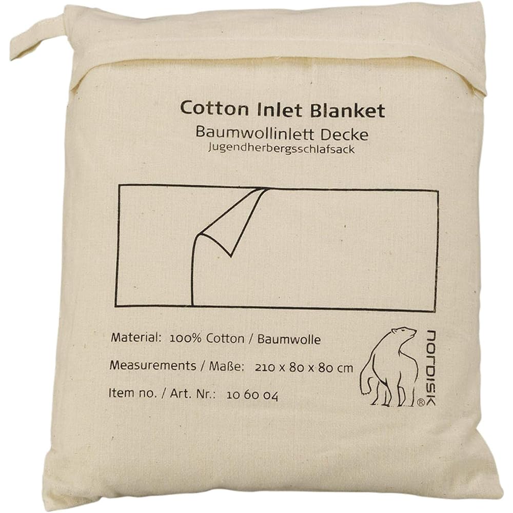 NORDISK Outdoor Sleeping Bag Inner Envelope Type [Genuine Japanese Product] 106004