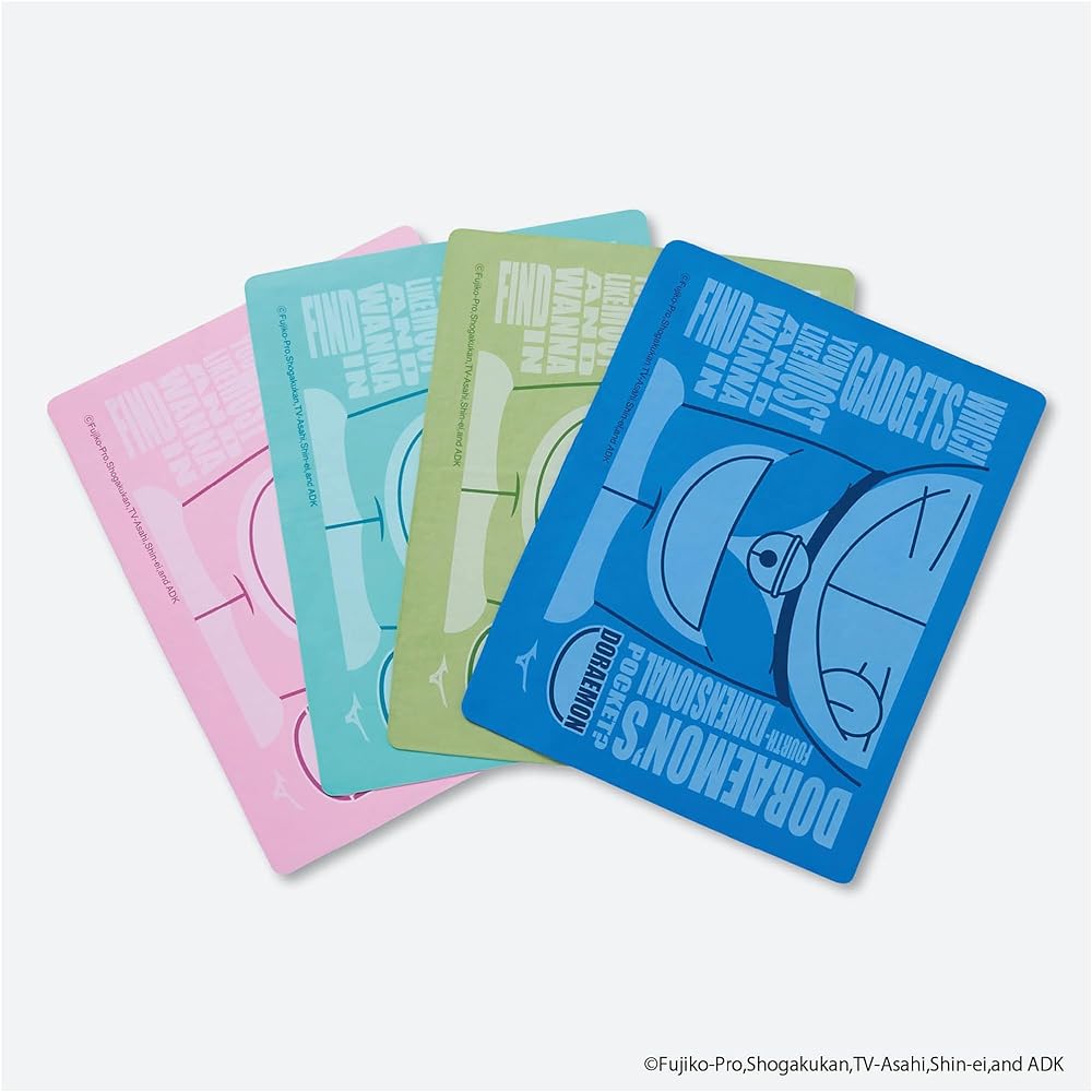 MIZUNO Swim Competitive Swimming Fitness Water Absorbent Quick Drying Made in Japan Unisex Swim Towel [Doraemon] N2JYA090 31: Light Green Size: 34 x 44 cm