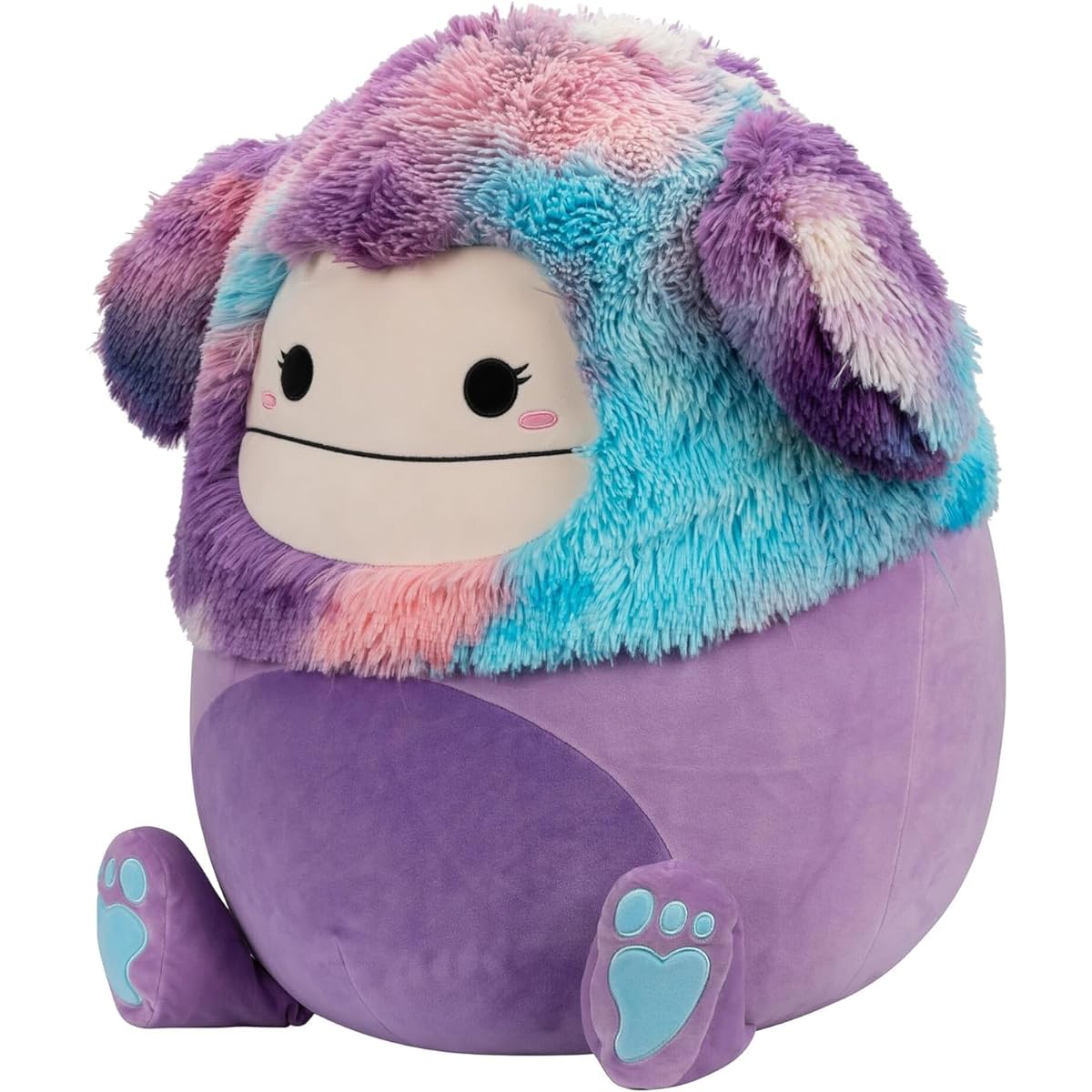 Squishmallows Official Kellytoys Plush 8" Eden Purple Bigfoot Ultimate Soft Stuffed Animal