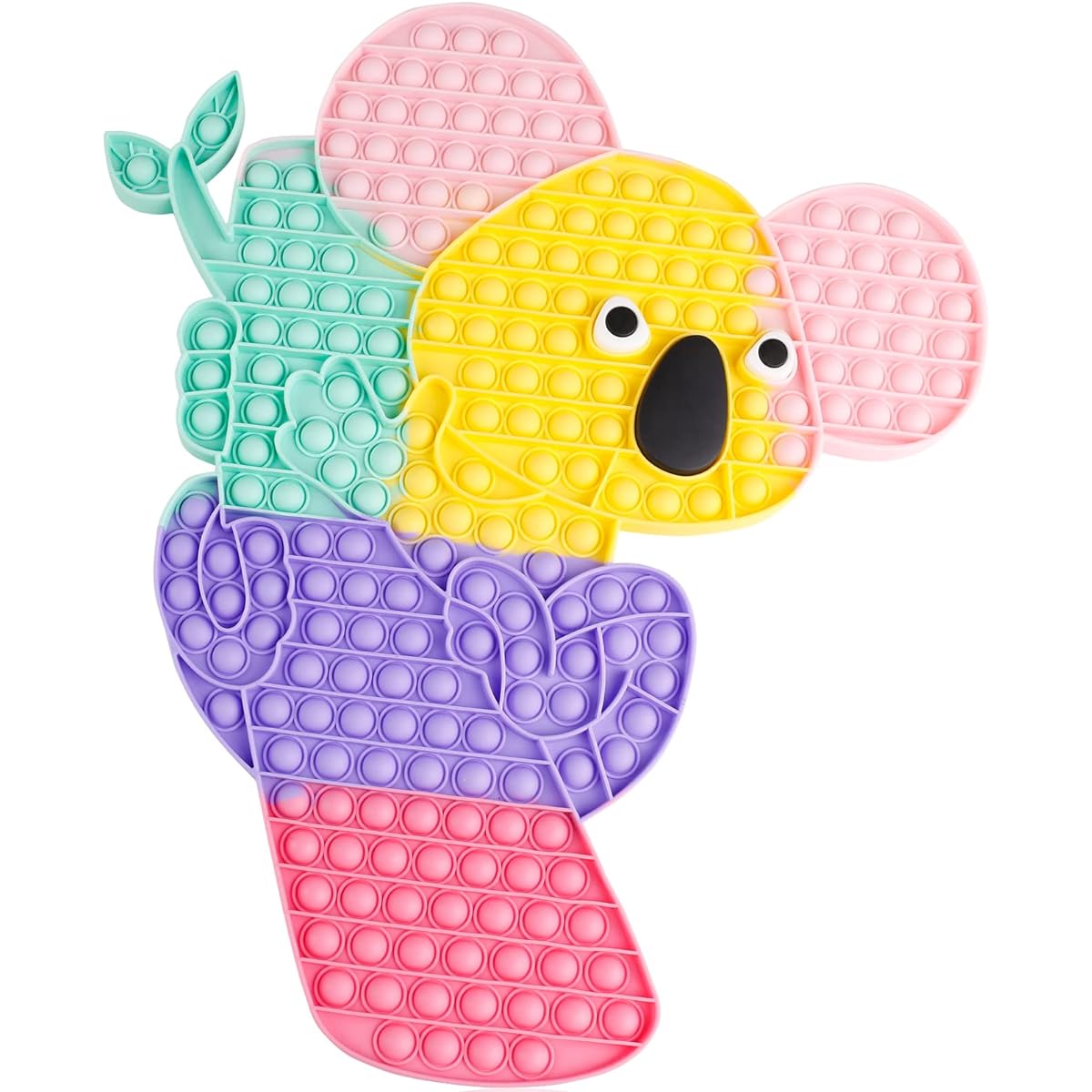 UimoKi Big Jumbo Giant Pop Pop Popper It Feeling Cute Toy Super Big Extra Large Really Giant Poppet XL Giant Push Toy Rainbow Gift