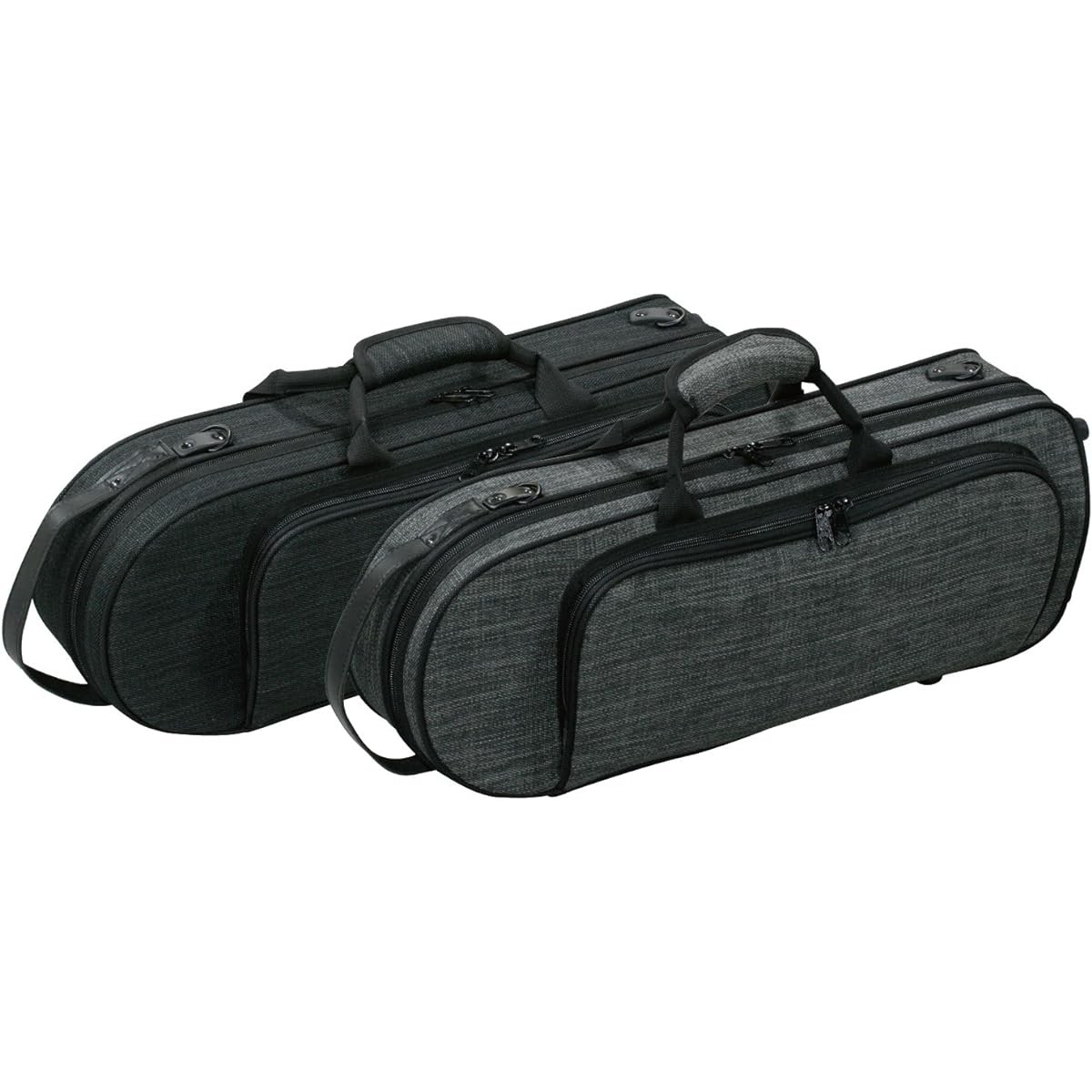 Kikutani Trumpet lightweight case that can be used as a backpack Tweed fabric TR-Tweed Gray