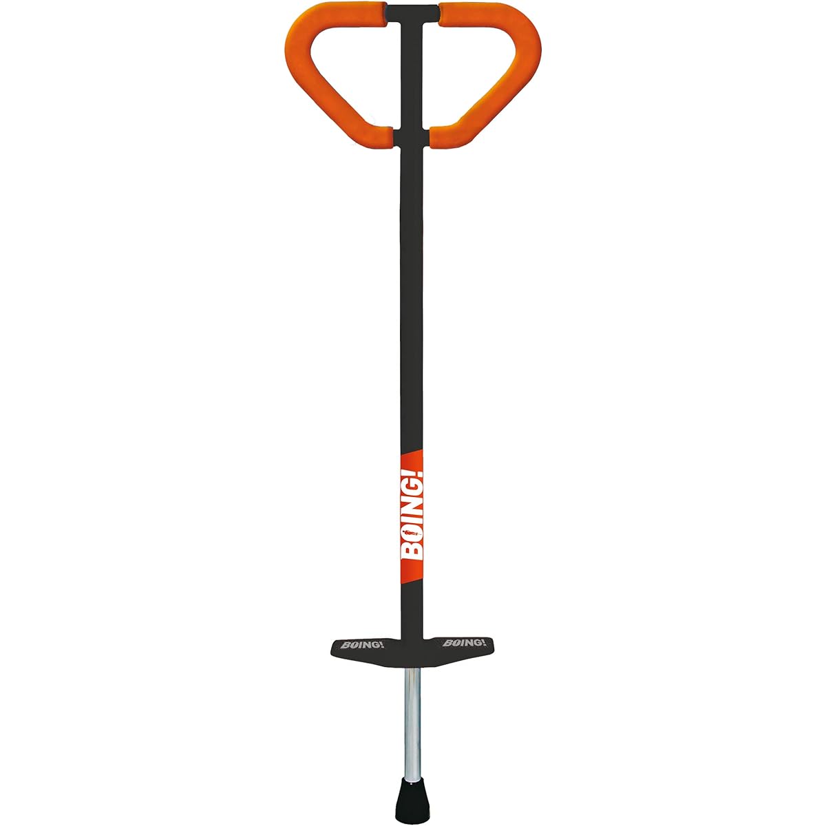 Geospace Jumparoo Boing! 'MAX' Large Pogo Stick for Riders 90-160 lbs (Black)