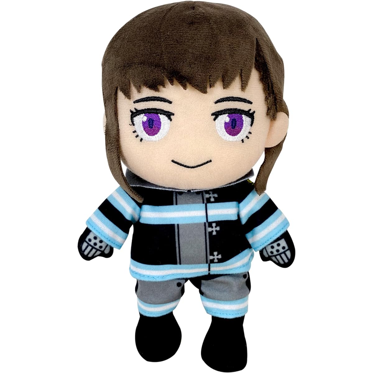 Great Eastern Entertainment Fire Brigade - Maki Firefighter Uniform Plush Toy, 8" Tall, Multicolor (77111)