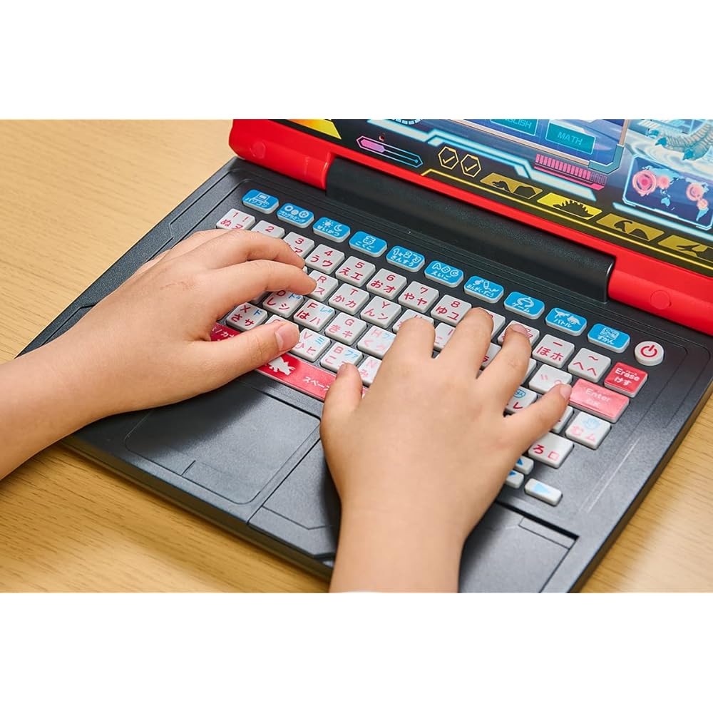 SEGA TOYS Battle with medals!! Dinosaur Picture Book PC Ω (Omega) [Japan Toy Awards 2022 Educational Toy Category Excellence Award]