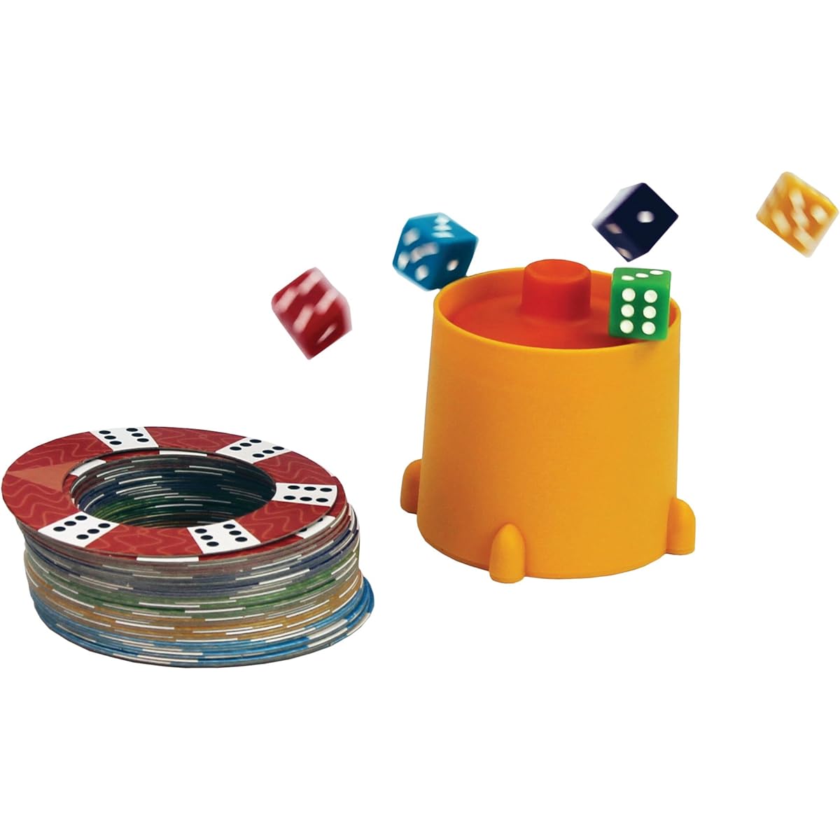 Popalotsy The Ring-Around-The-Dice Race Card Game