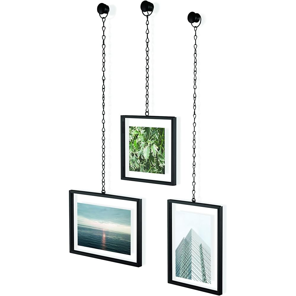 umbra Photo Chain Photo Frame Black Present Gift Frame Display Photo Photo Frame FOTOCHAIN 2311335040