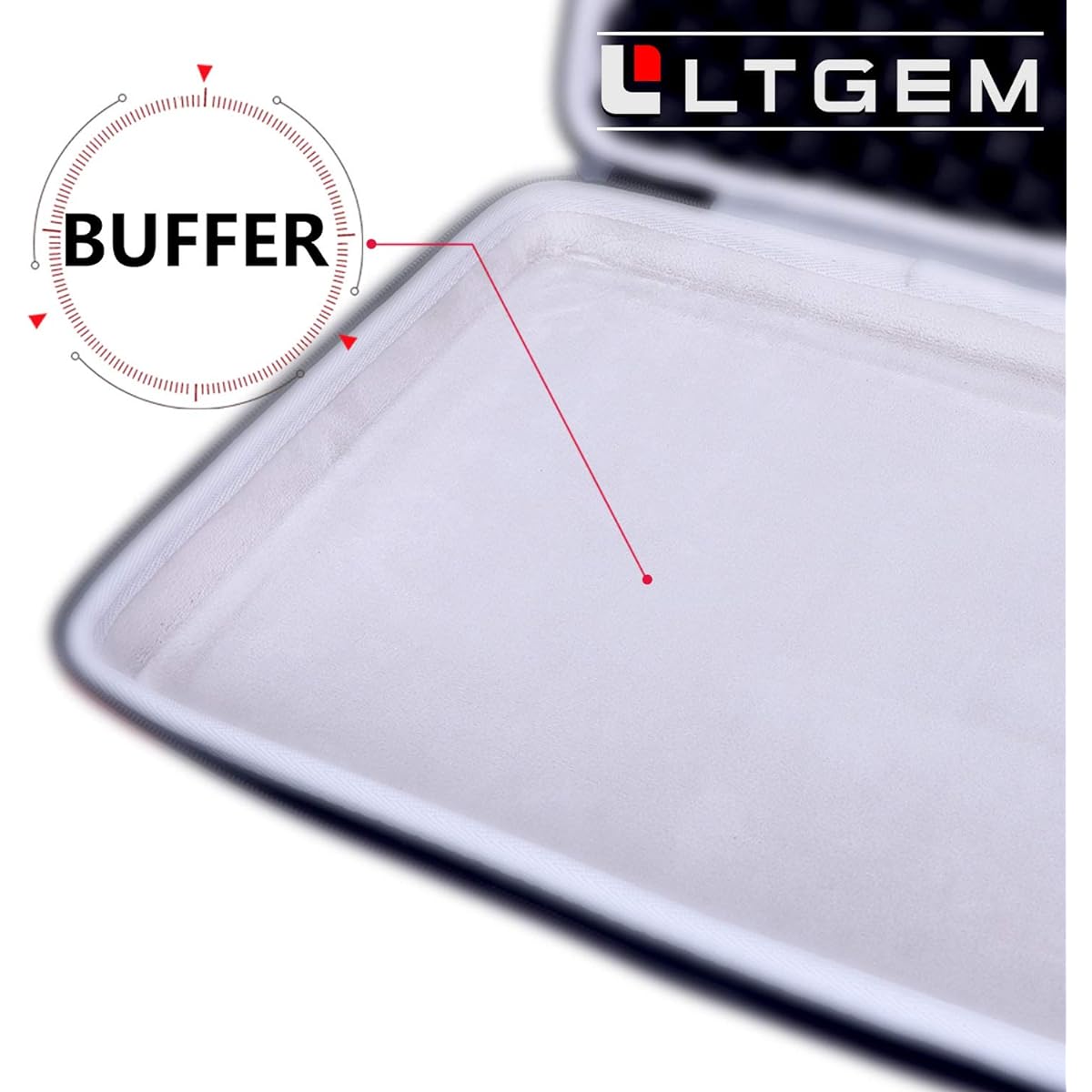 LTGEM Hard Carry Case for Arturia MiniLab MkII 25 Slim Key Controller