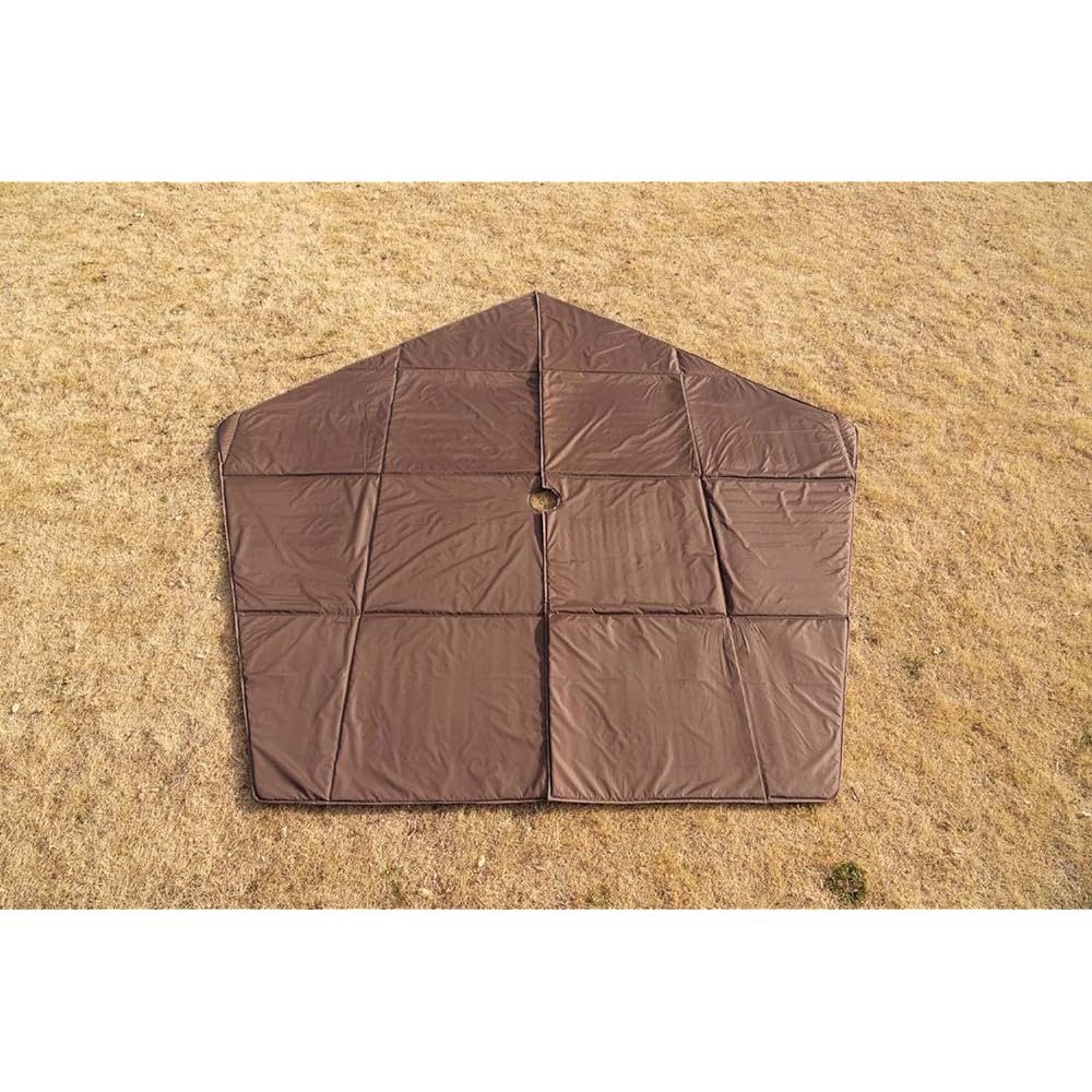 Ogawa Outdoor Camping Tent Ground Sheet Ground Mat Glocke 8 Brown 3899