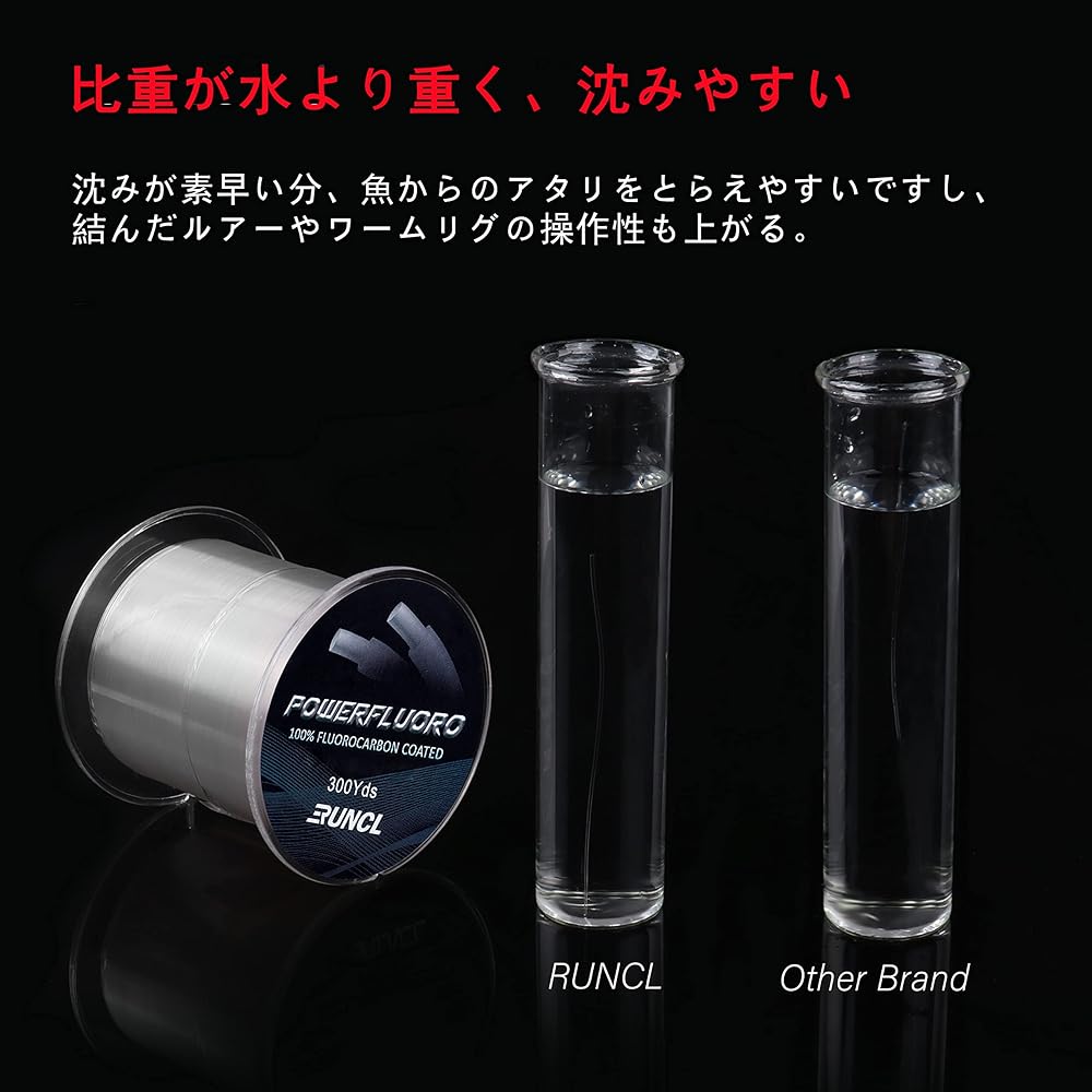 RUNCL Fluorocarbon Line Shock Leader 274m 457m 914m (No. 1 1.2 No. 1.5 No. 2 No. 2.5 No. 3 No. 3.5 No. 4 No. 5 No. 6 No. 7 No. 8) Nylon Line Fluoro Meister Fluoro Line Clear 5lb-32lb