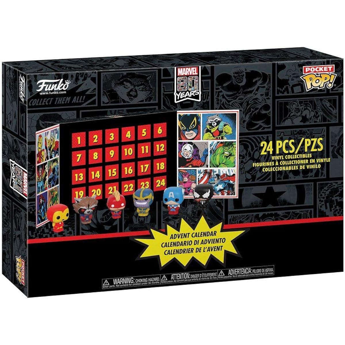 POP! Advent Calendar Marvel 80th POP! Advent Calendar Marvel English Version [Parallel Import]