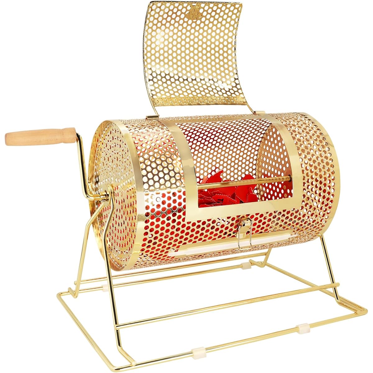 Brass Raffle Ticket Drum – Available in S, M, L & XL (S – Holds 2,500 Tickets)