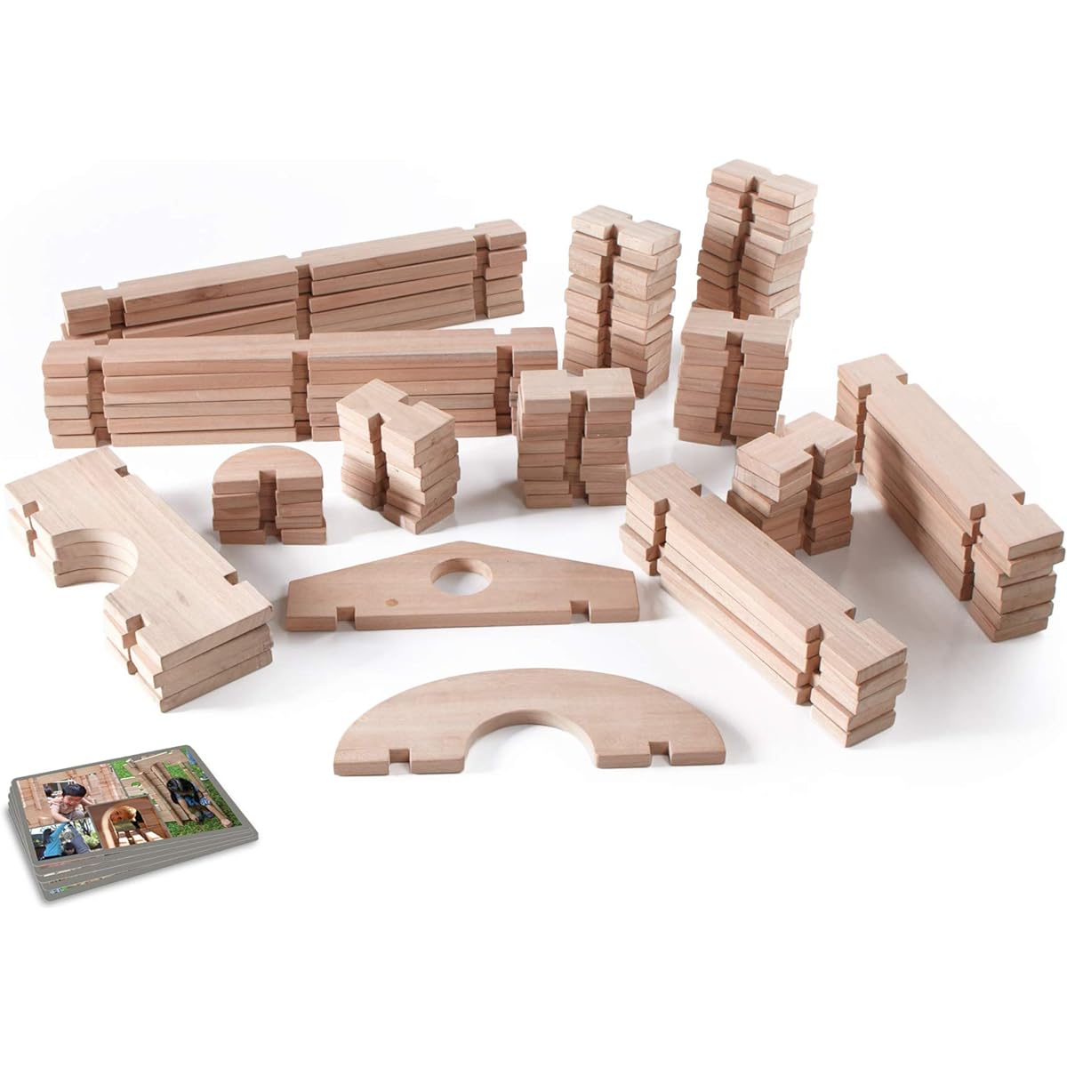 Guidecraft Notch Block Set (89 Piece)