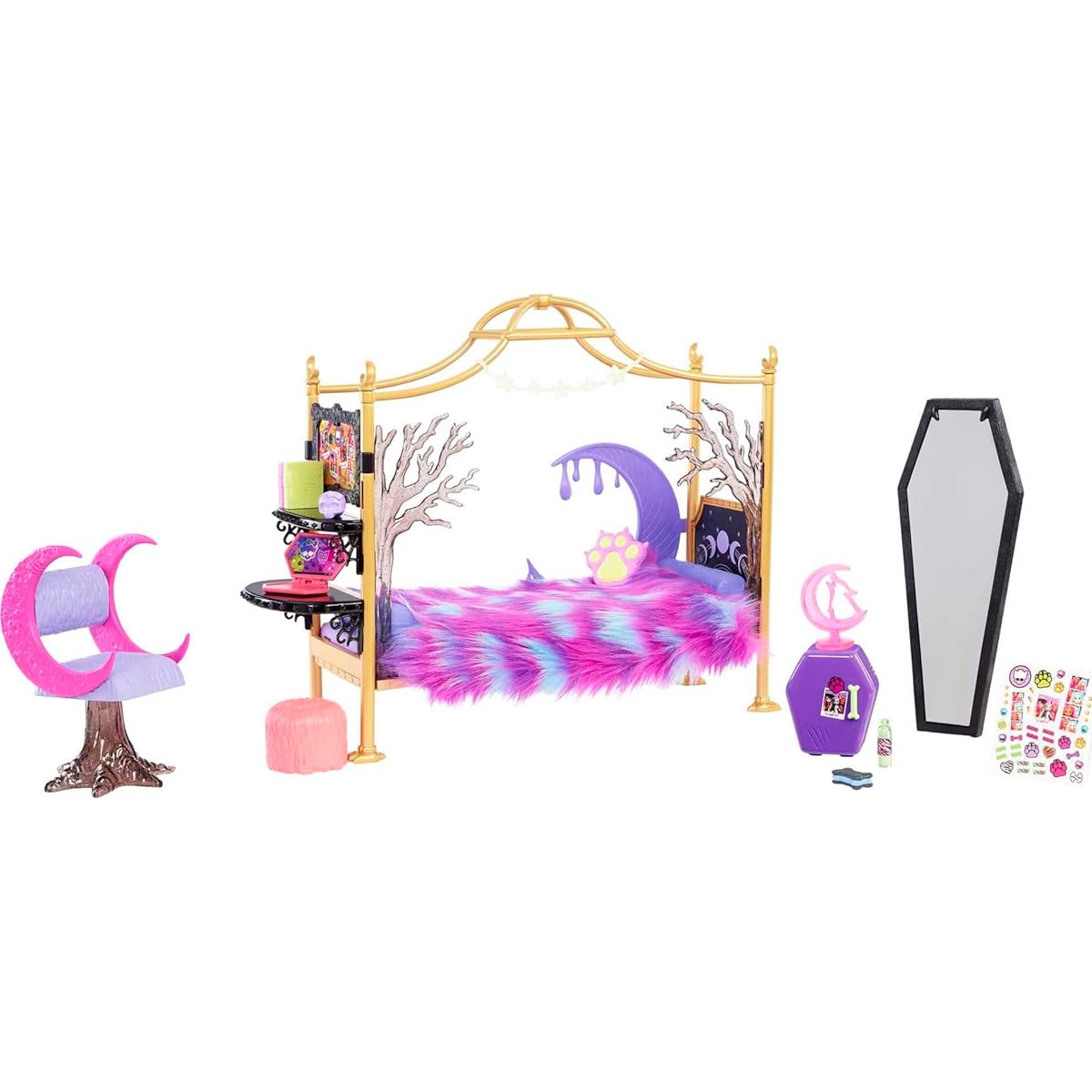 Clawdeen Wolf Bedroom Playset
