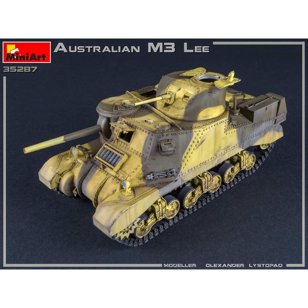 Miniart 1/35 Australian Army M3 LEE Interior Kit Internal Reproduction Plastic Model MA35287
