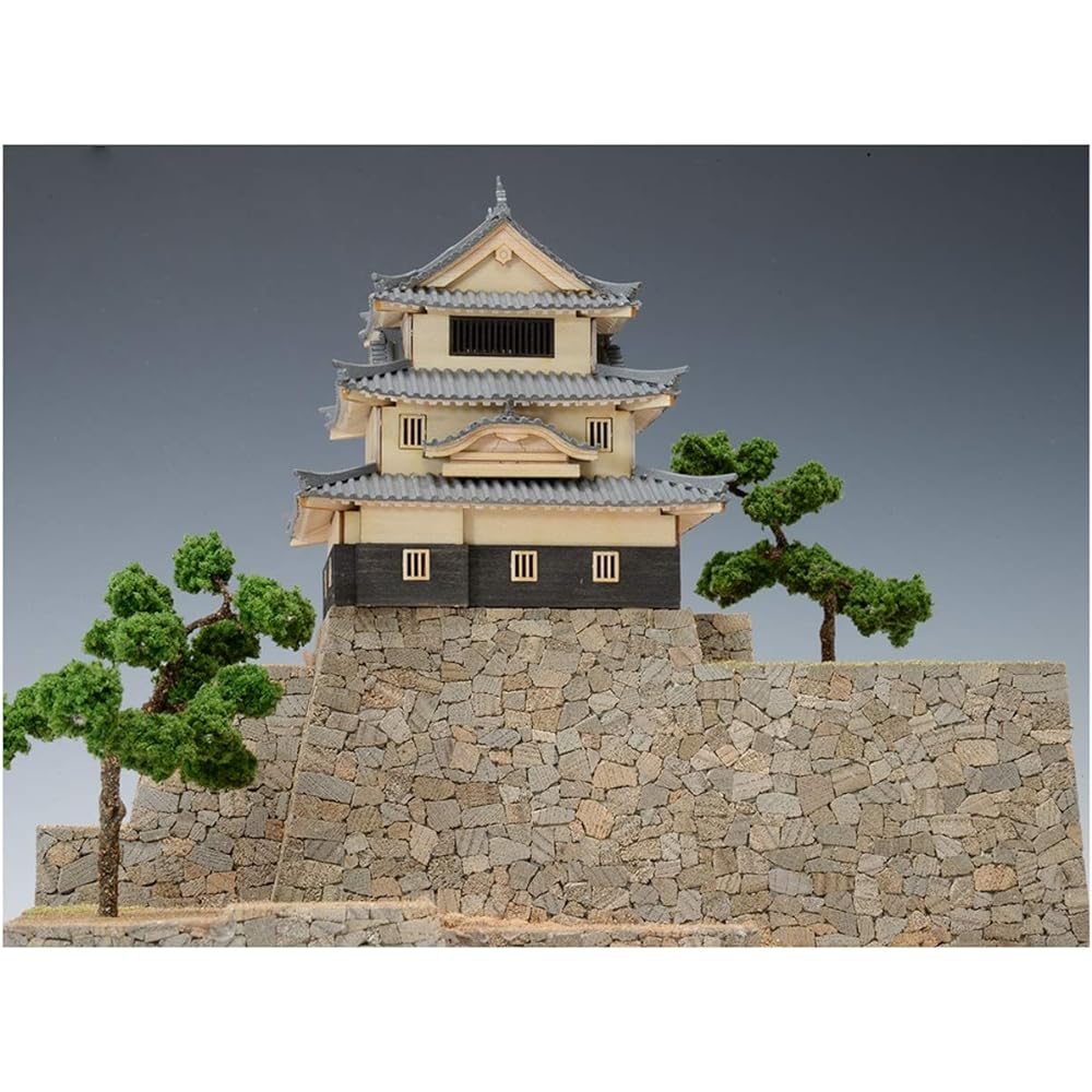 Woody Joe 1/150 Marugame Castle Wooden Model Assembly Kit