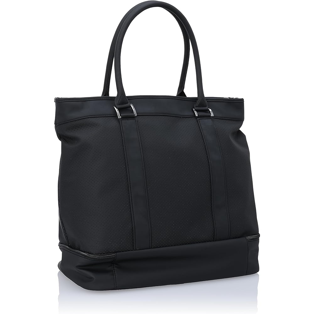 [Le Coq Sportif] Boston Bag Standard Double Layer Shoe Pocket Shoulder Tote Bag Golf QQBWJA02