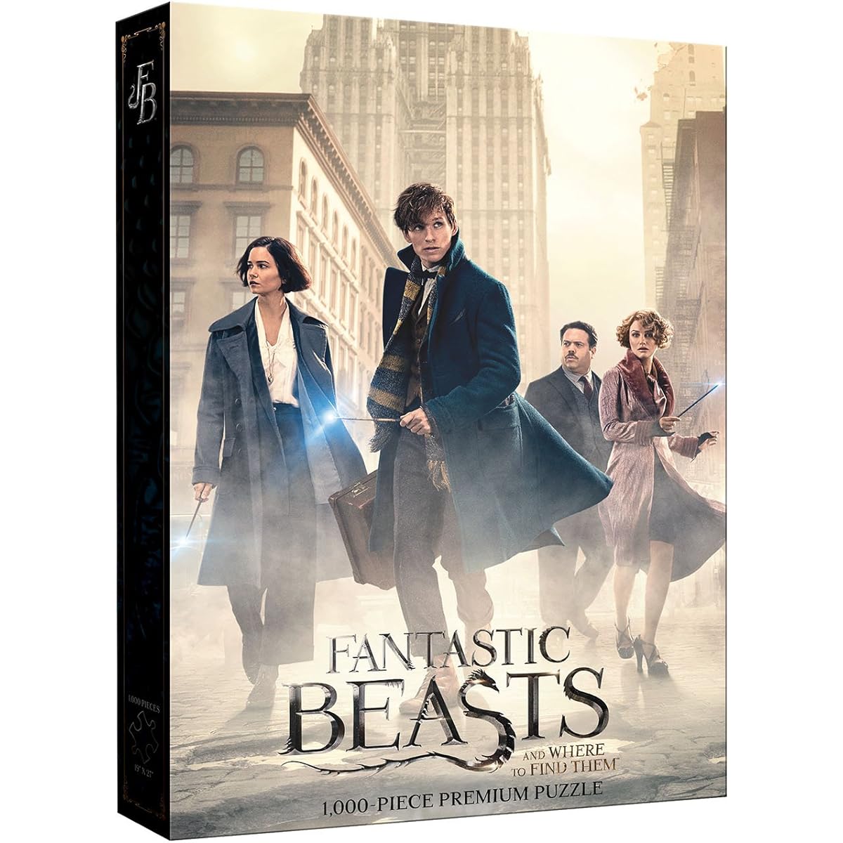 USAOPOLY:Fantastic Beasts The Search 1,000 Piece Premium Puzzle Fantastic Beasts Grindelwald Fantastic Beasts Jigsaw Puzzle