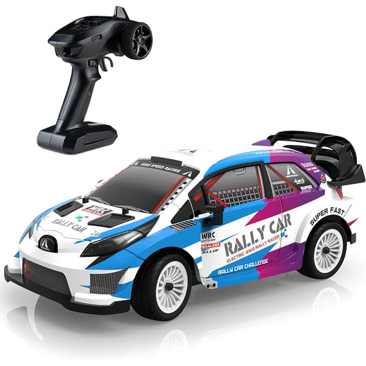 Spobot Remote Control Car Racing Car 1:16 30+MPH 2.4G 4WD Drift Rally Car, RC Off-Road Vehicle Metal Hydraulic Shock Absorber Hobby Toys