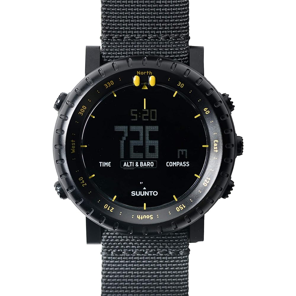 SUUNTO Watch Core 3 ATM Water Resistant Direction/Altitude/Atmospheric Pressure/Water Depth [Genuine Japanese Product Manufacturer Warranty 2 Years]