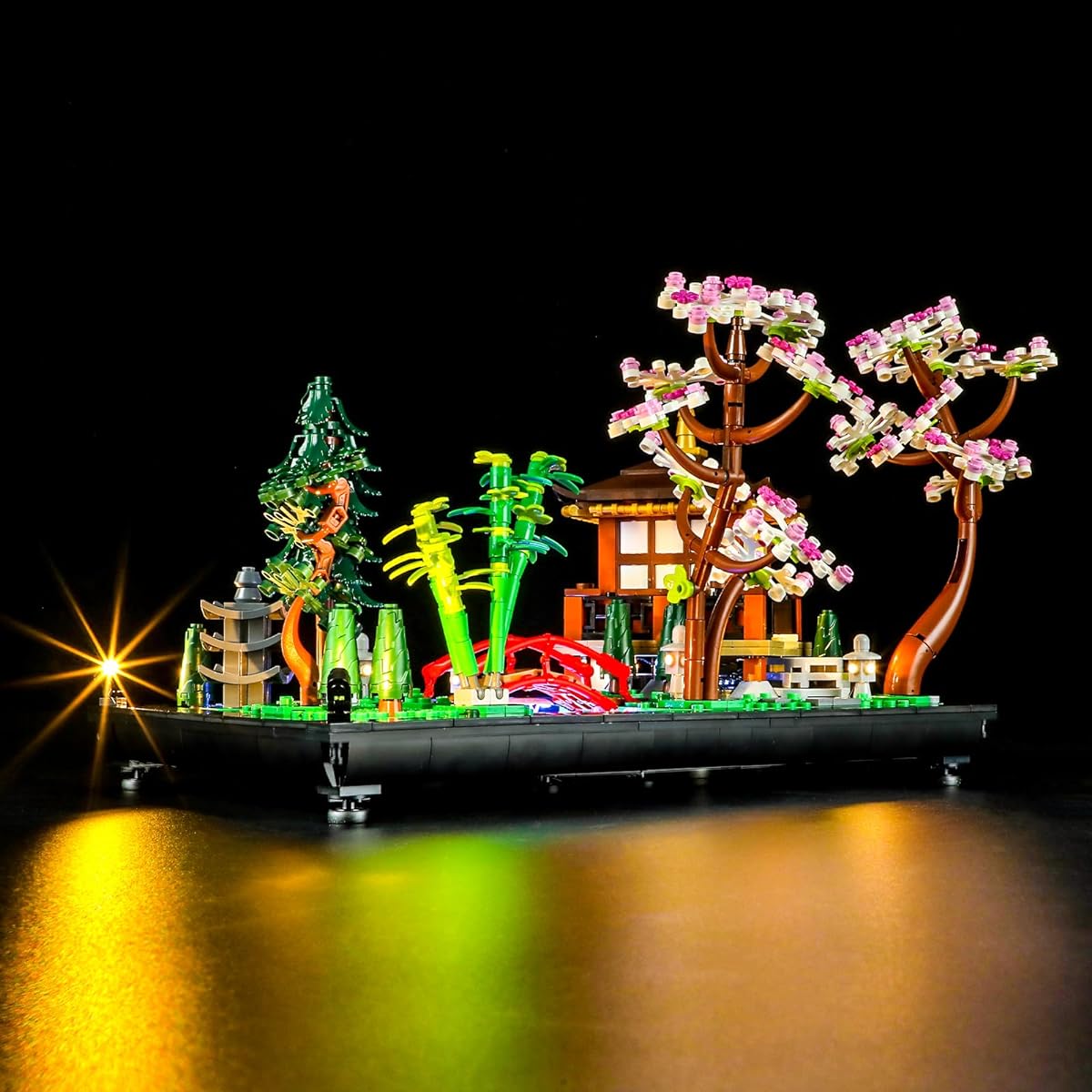 BRIKSMAX LED Lighting Kit for LEGO-10315 Tranquil Garden - Compatible with LEGO Icon Japanese Zen Garden Building Set - LEGO Set Not Included