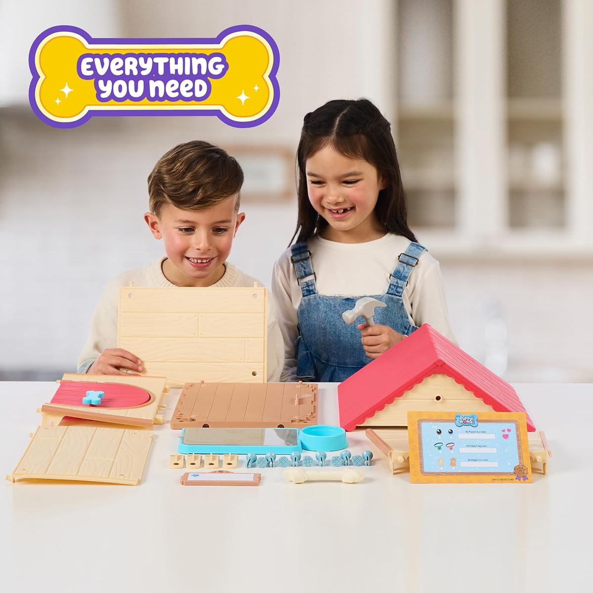 Little Live Pets My Puppy Interactive Plush Toy & Doghouse. 25+ Sounds & Reactions. Name your puppy and watch it surprise! Make a surprise appearance! Great gift for kids ages 5 and up.