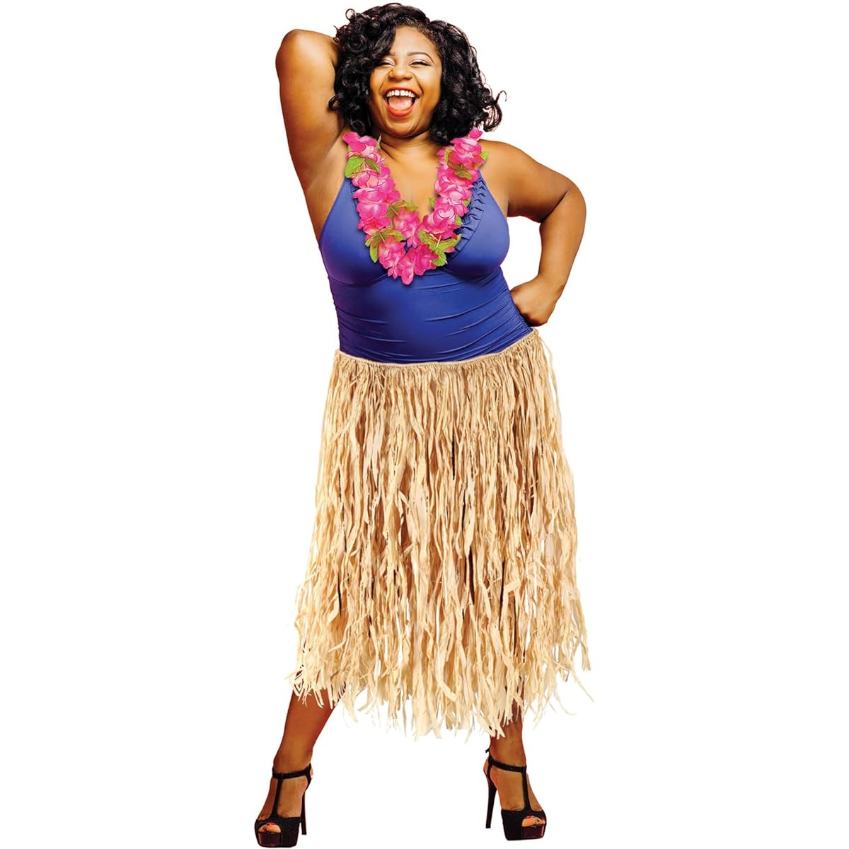 Beistle Raffia Hula Skirt in Natural