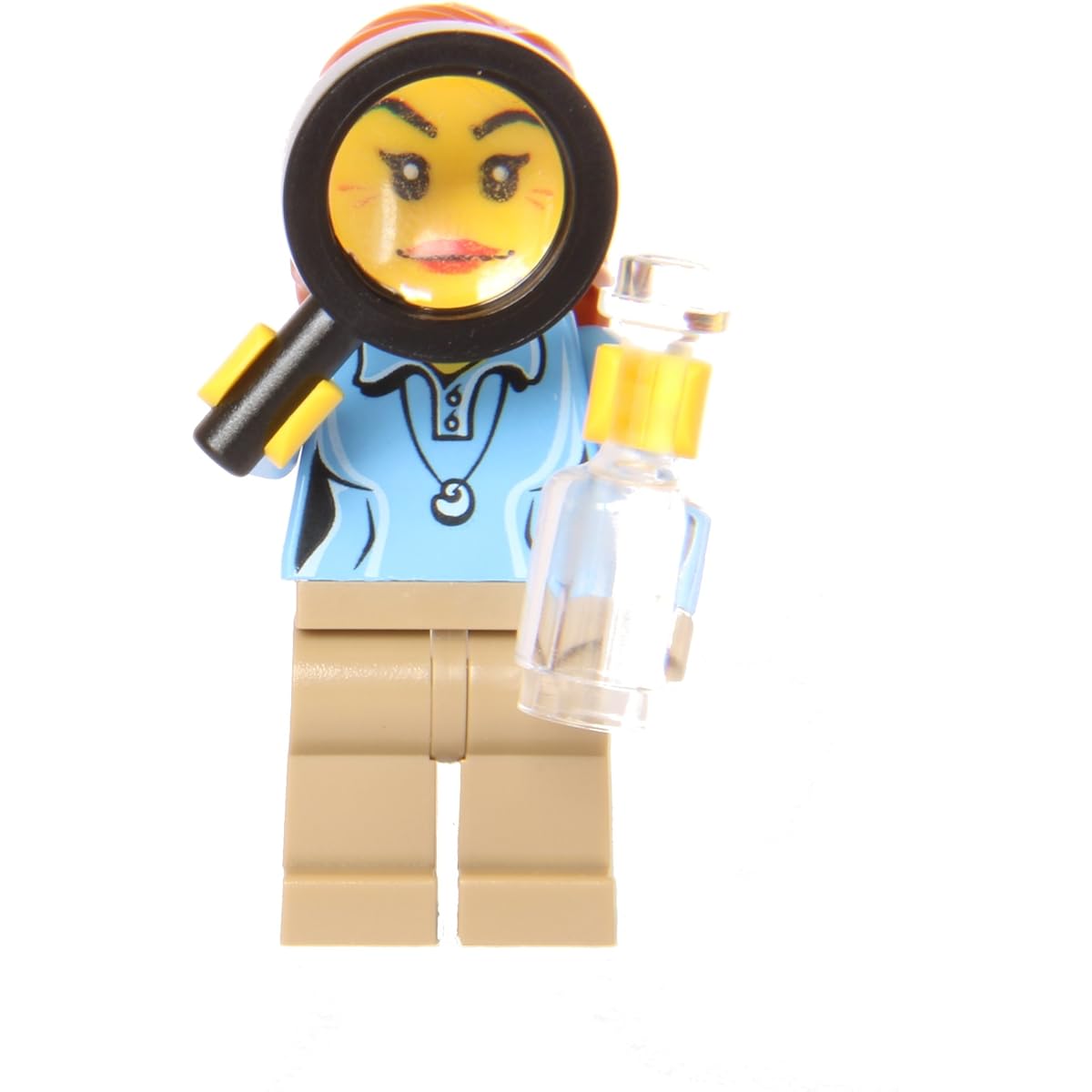 LEGO Female Scientist #2 - Rare Set 21110 - Accessories Included!Girl