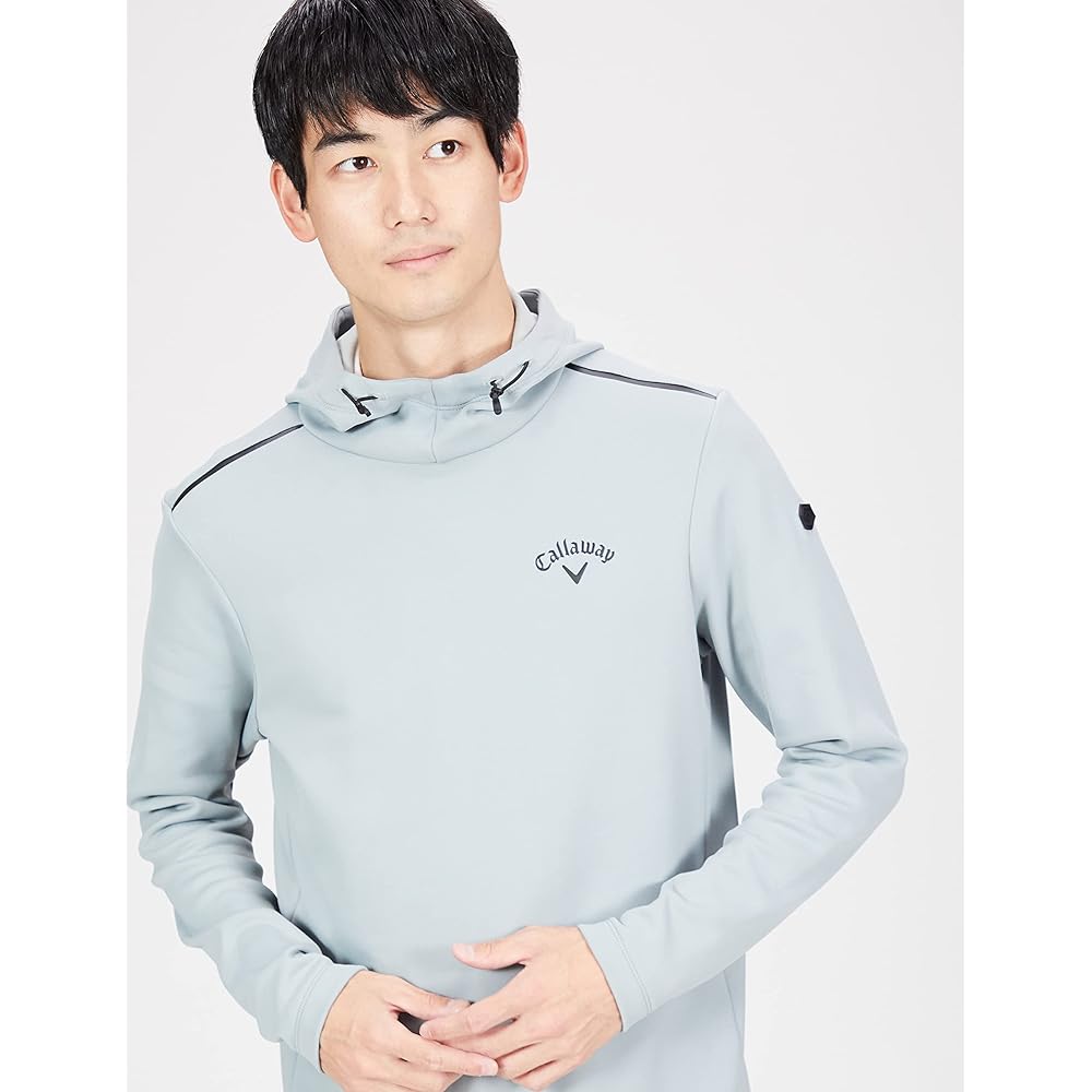[Callaway] Men's Long Sleeve Parka Shirt (Karuishi: Heat Retention, Lightweight, Abrasion Resistant) / Golf / C22233107